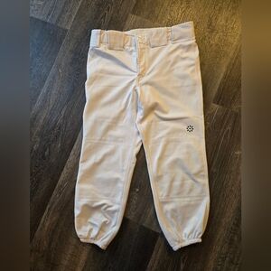 White Softball Pants